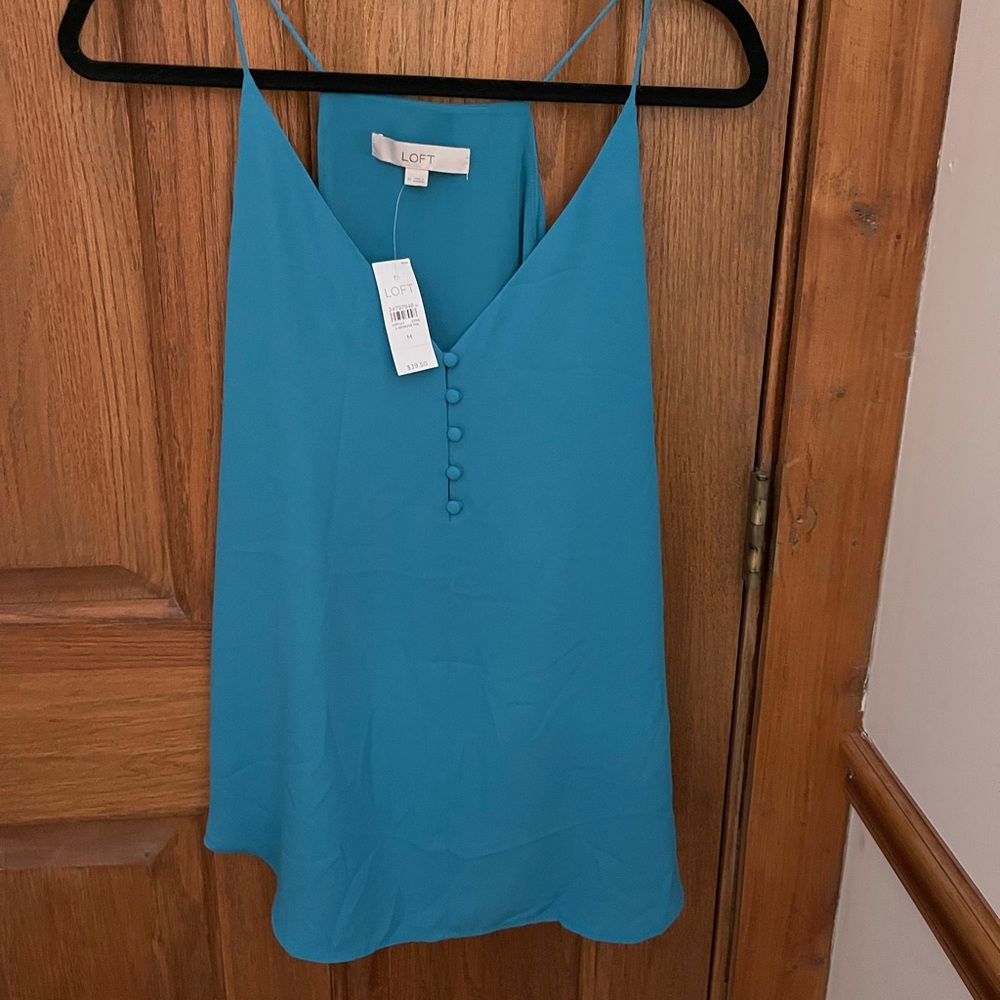 Loft Beautiful Teal Tank